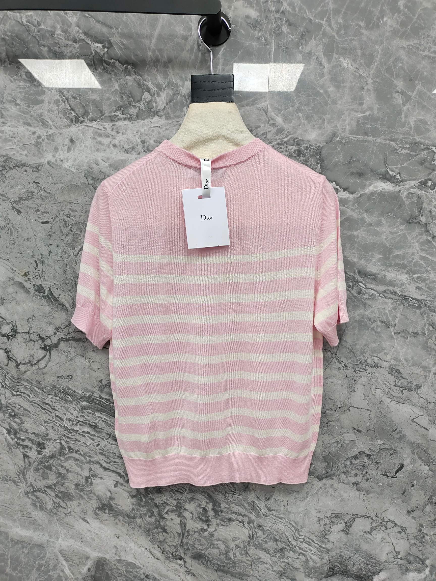 Cheap Dior T-shirts in 213817, $30 USD- [IB213817] - Replica Dior T-shirts for Women