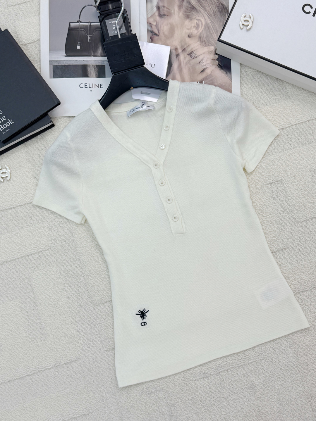 Cheap Dior T-shirts in 213820, $30 USD- [IB213820] - Replica Dior T-shirts for Women