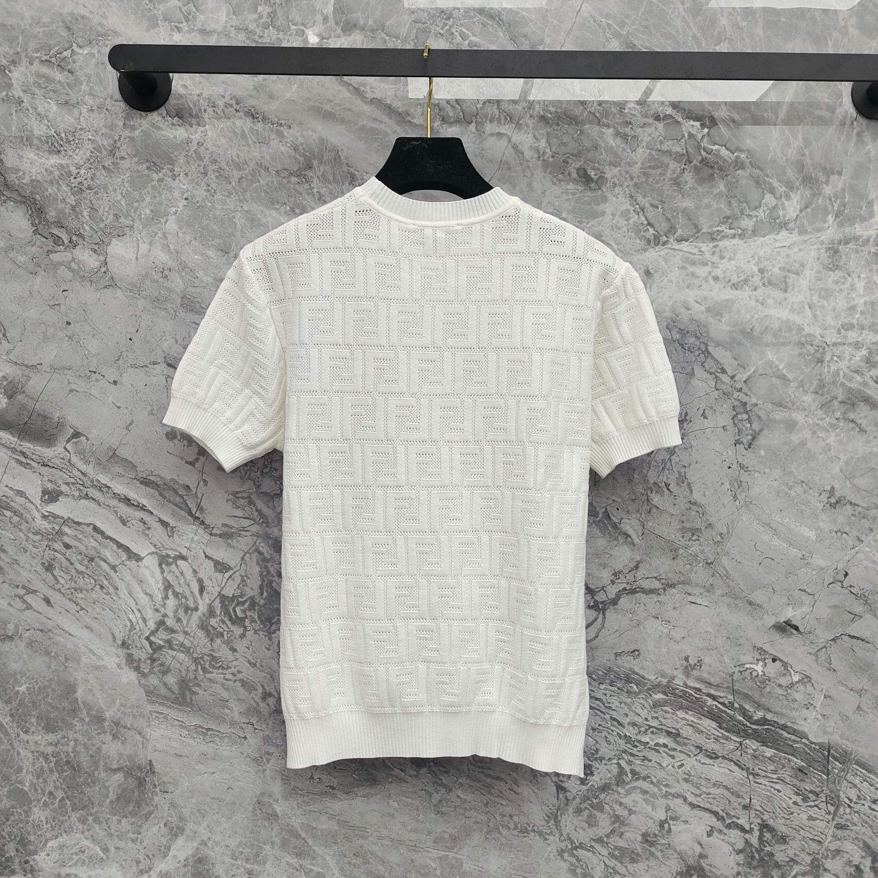 Cheap FENDI T-shirts for Women in 213821, $30 USD- [IB213821] - Replica FENDI T-shirts for Women