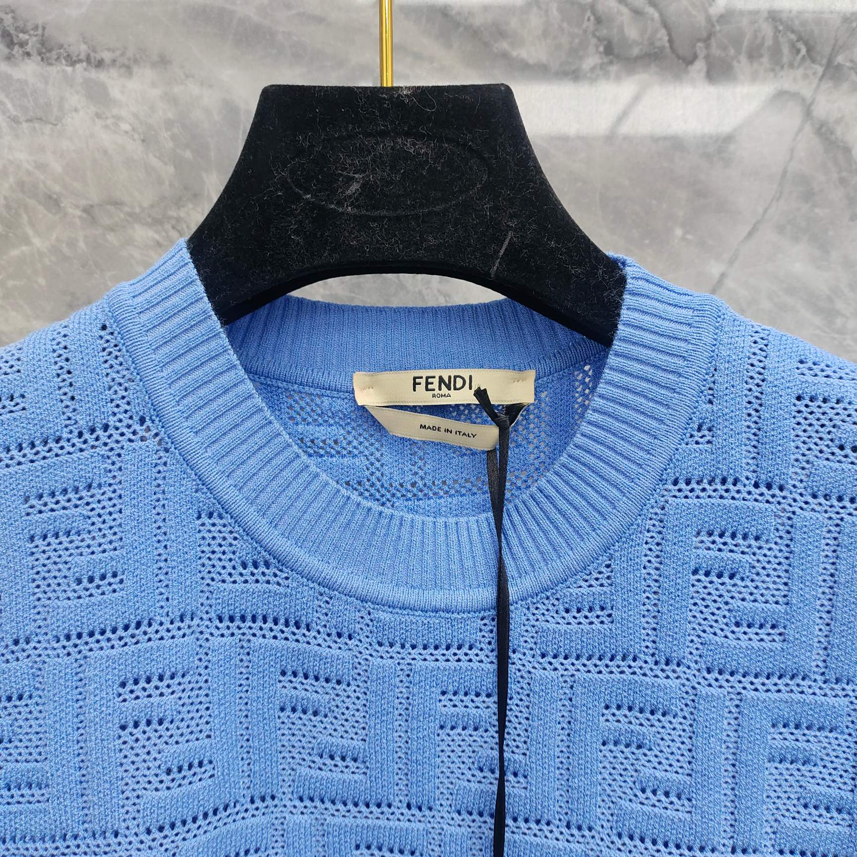 Cheap FENDI T-shirts for Women in 213827, $30 USD- [IB213827] - Replica FENDI T-shirts for Women