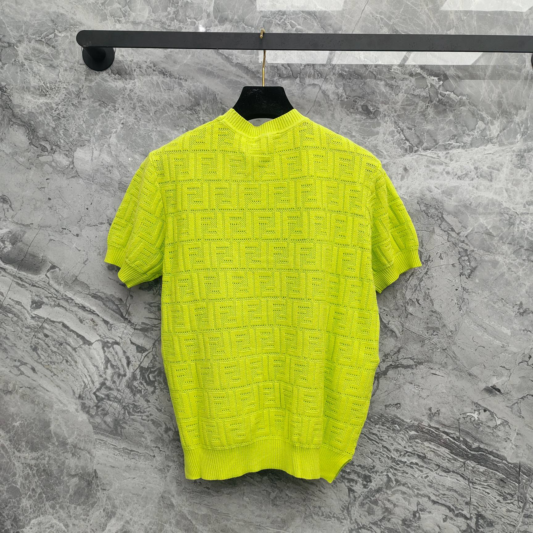 Cheap FENDI T-shirts for Women in 213828, $30 USD- [IB213828] - Replica FENDI T-shirts for Women