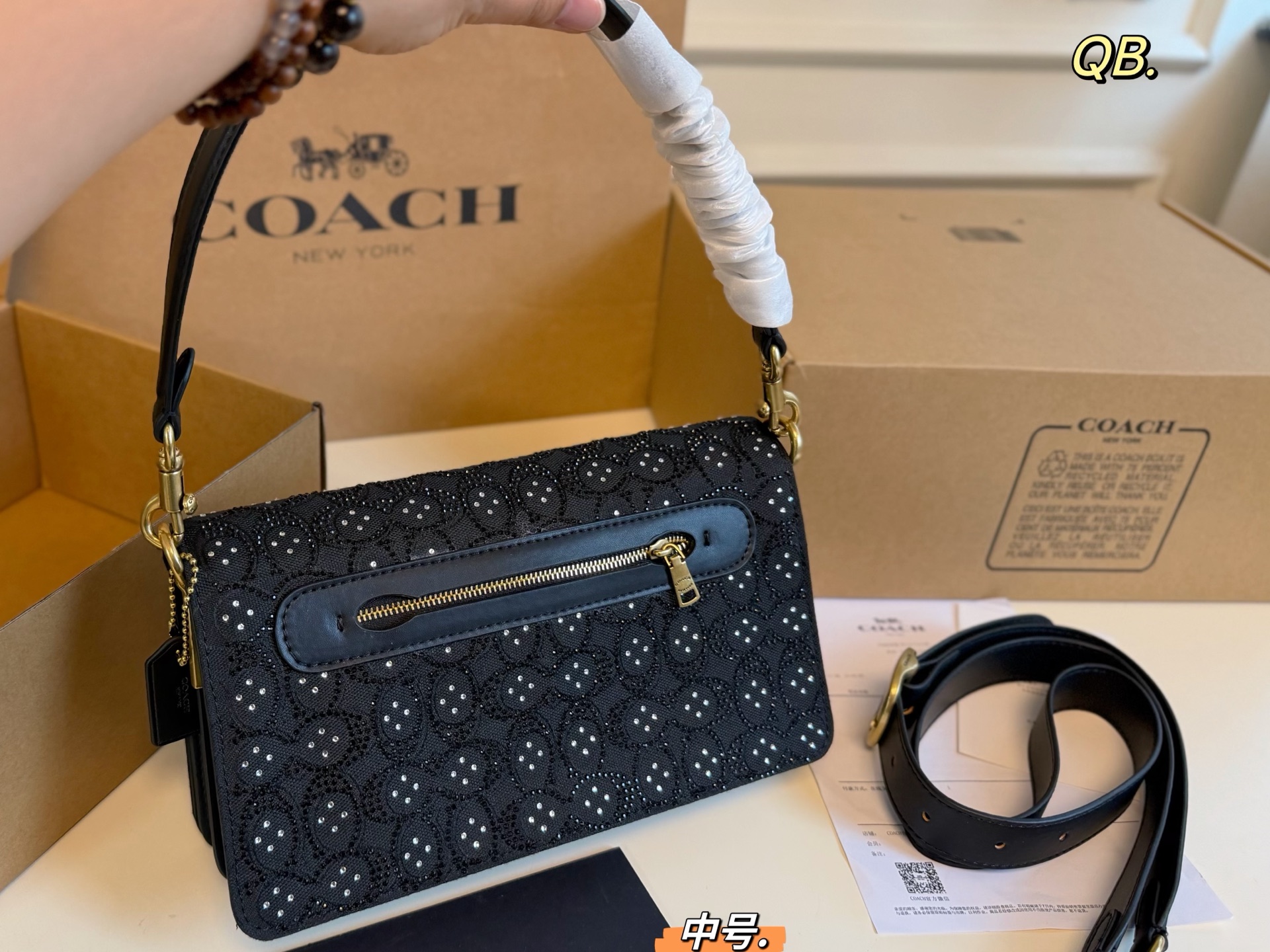 Cheap Coach Handbags in 213850, $65 USD- [IB213850] - Replica Coach Cross Bags