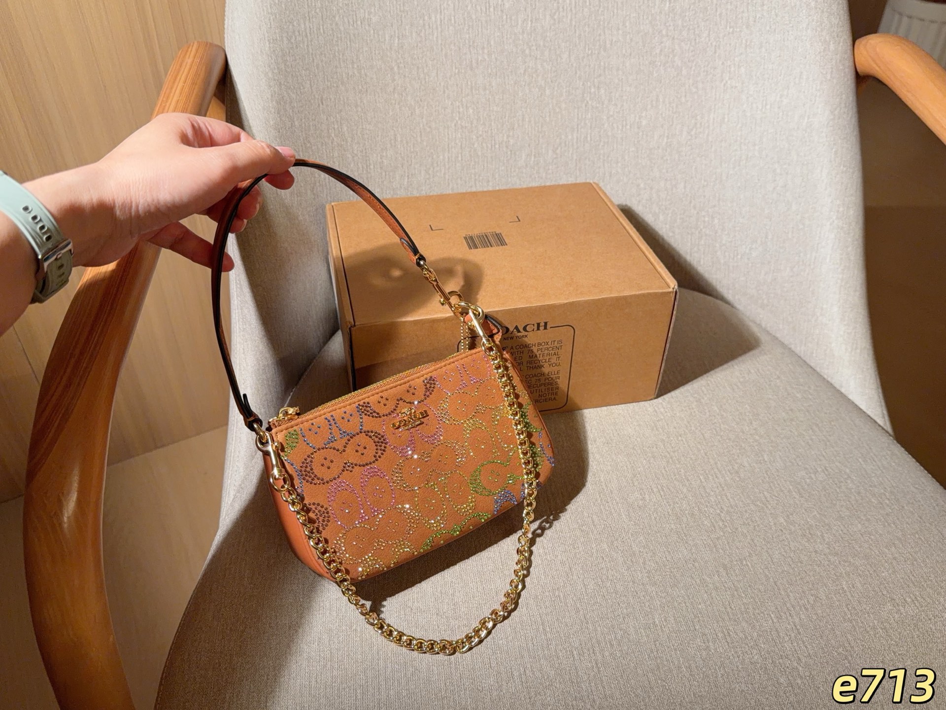 Cheap Coach Handbags in 213873, $45 USD- [IB213873] - Replica Coach Cross Bags