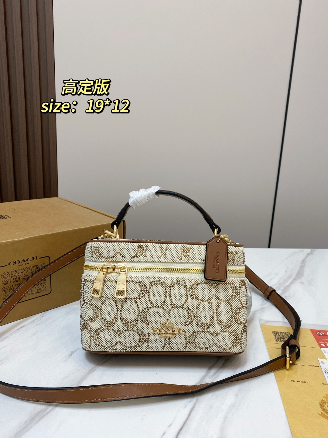 Cheap Coach Handbags in 213900, $50 USD- [IB213900] - Replica Coach Cross Bags
