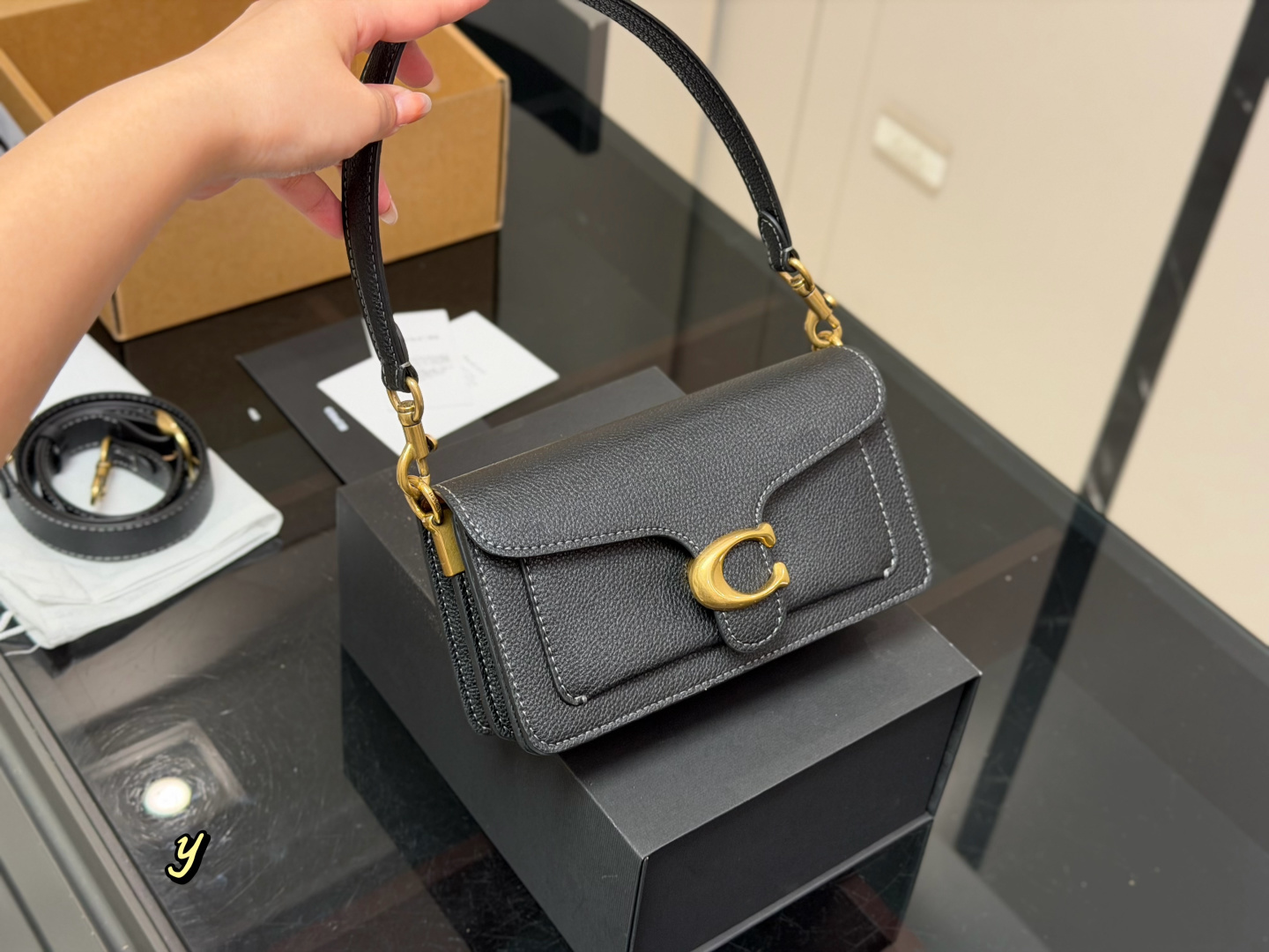 Cheap Coach Handbags in 213910, $55 USD- [IB213910] - Replica Coach Cross Bags