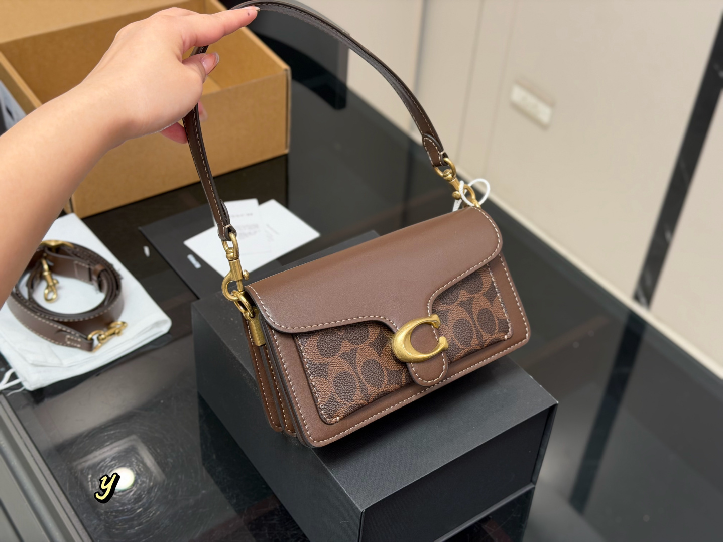 Cheap Coach Handbags in 213915, $55 USD- [IB213915] - Replica Coach Cross Bags
