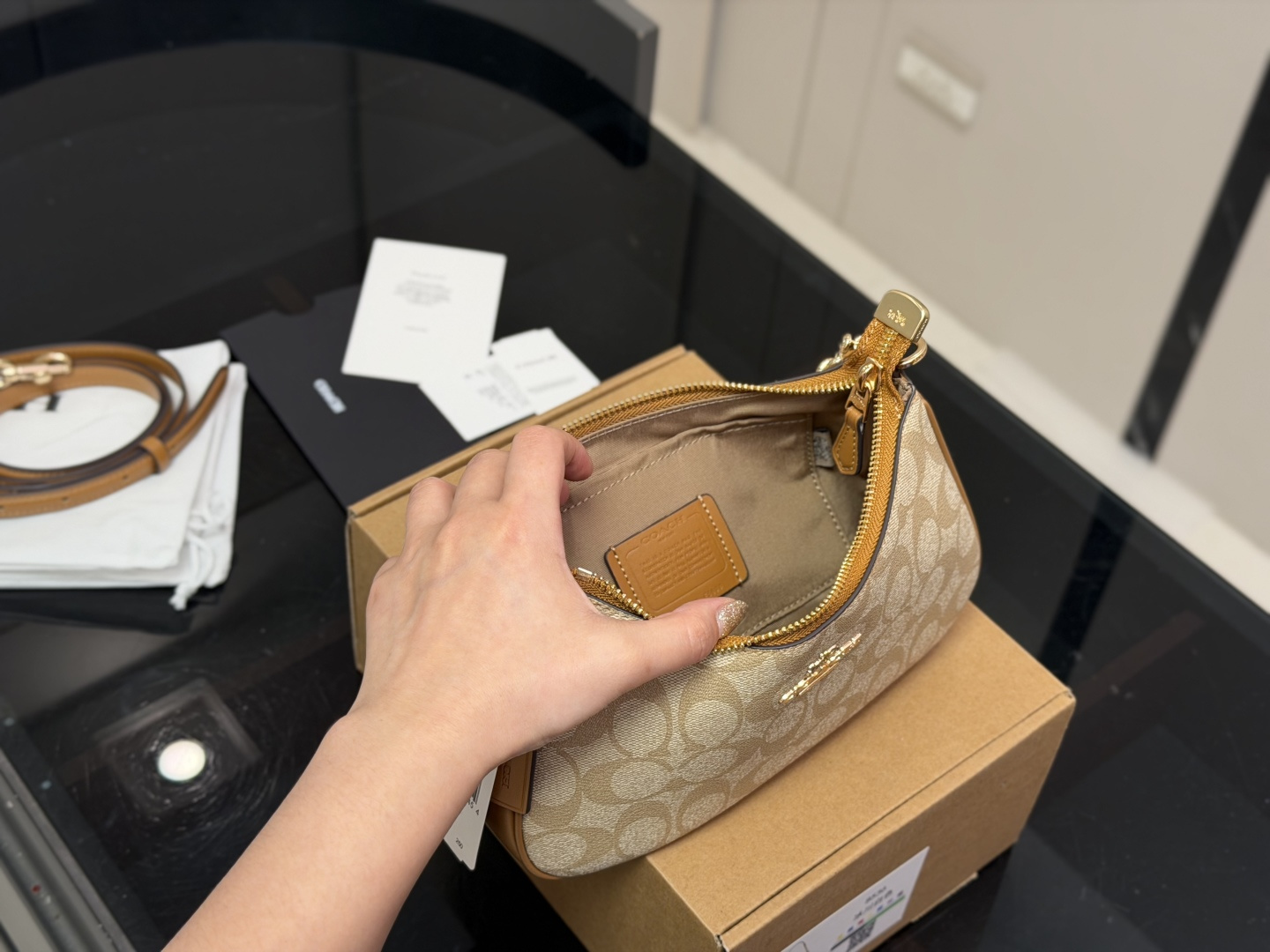 Cheap Coach Cross Bags in 213980, $50 USD- [IB213980] - Replica Coach Cross Bags