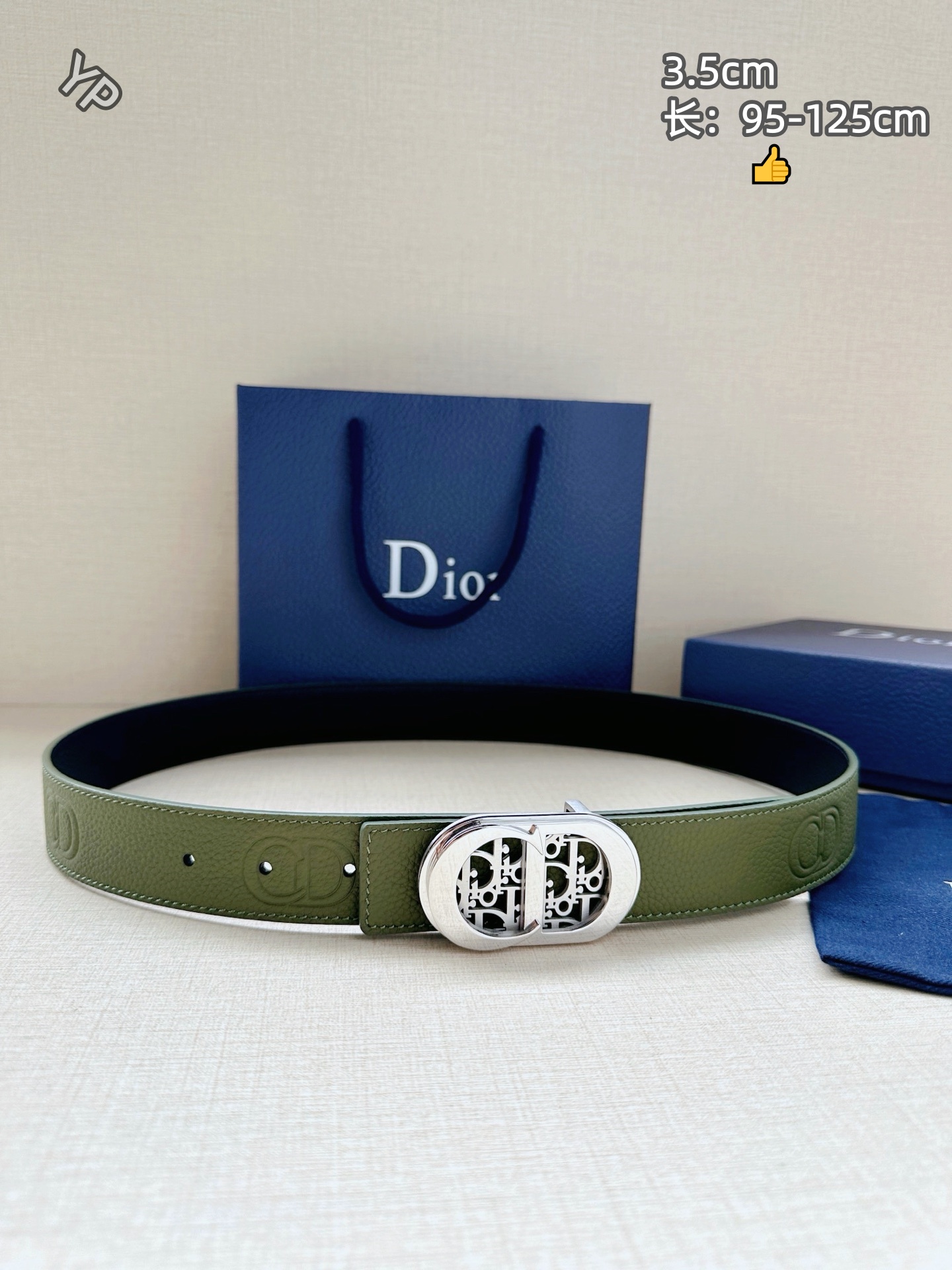 Cheap Dior AAA quality Belts in 214060, $55 USD- [IB214060] - Replica Dior AAA quality Belts