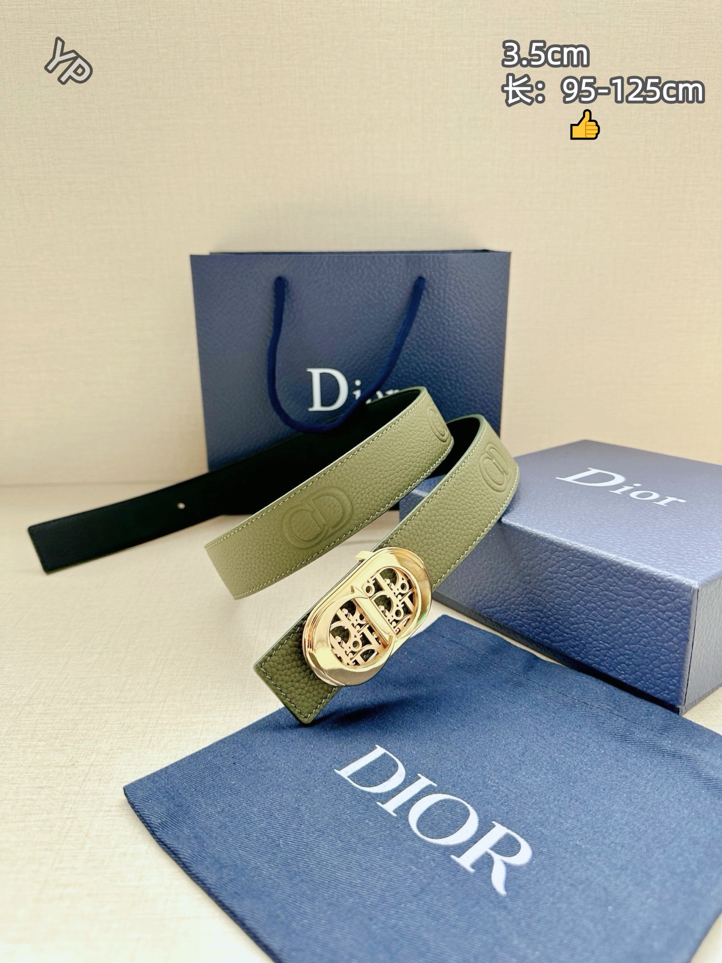 Cheap Dior AAA quality Belts in 214061, $55 USD- [IB214061] - Replica Dior AAA quality Belts