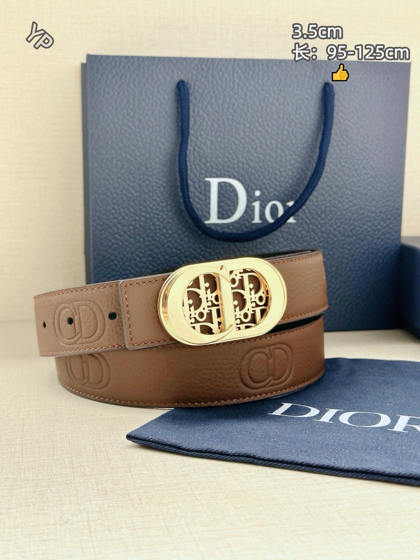 Cheap Dior AAA quality Belts in 214065, $55 USD- [IB214065] - Replica Dior AAA quality Belts