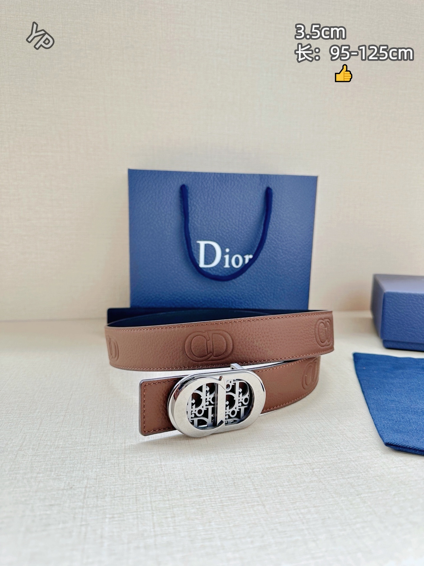 Cheap Dior AAA quality Belts in 214066, $55 USD- [IB214066] - Replica Dior AAA quality Belts