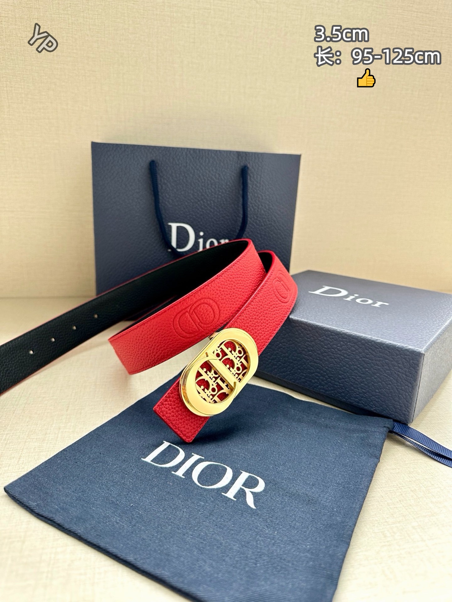 Cheap Dior AAA quality Belts in 214067, $55 USD- [IB214067] - Replica Dior AAA quality Belts