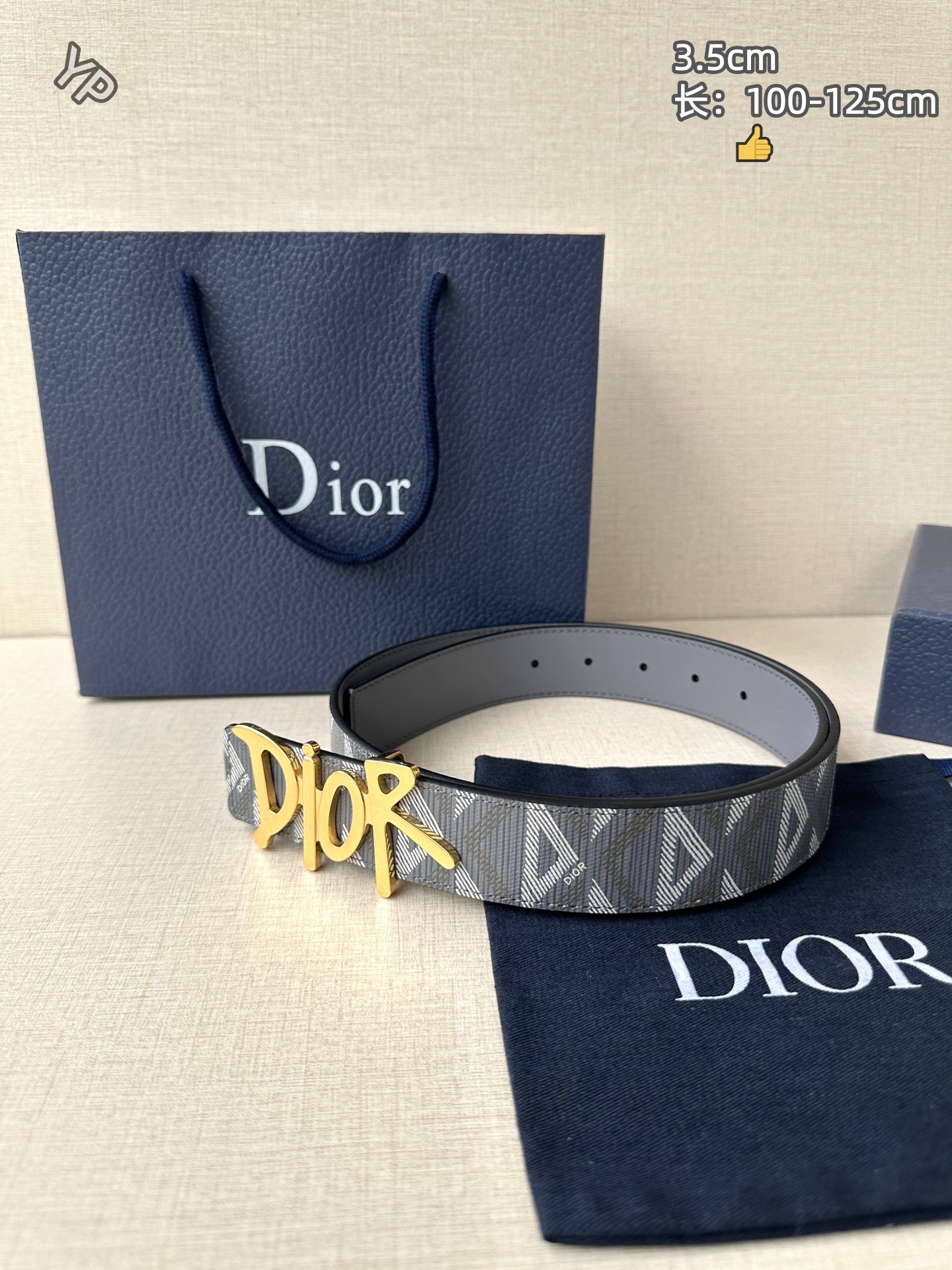 Cheap Dior AAA quality Belts in 214100, $55 USD- [IB214100] - Replica Dior AAA quality Belts