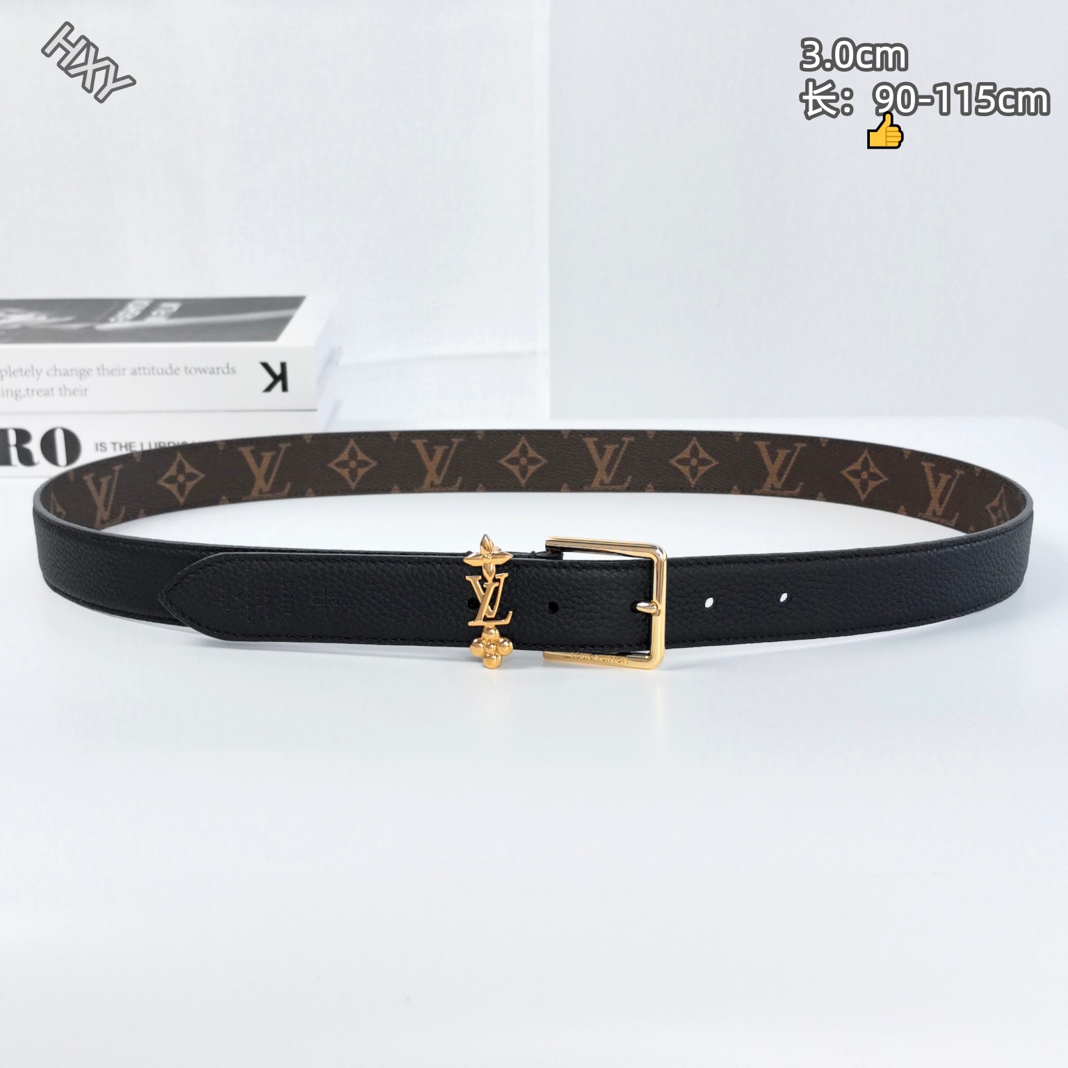 Cheap Louis Vuitton AAA Belts in 214120, $50 USD- [IB214120] - Replica Louis Vuitton AAA Belts