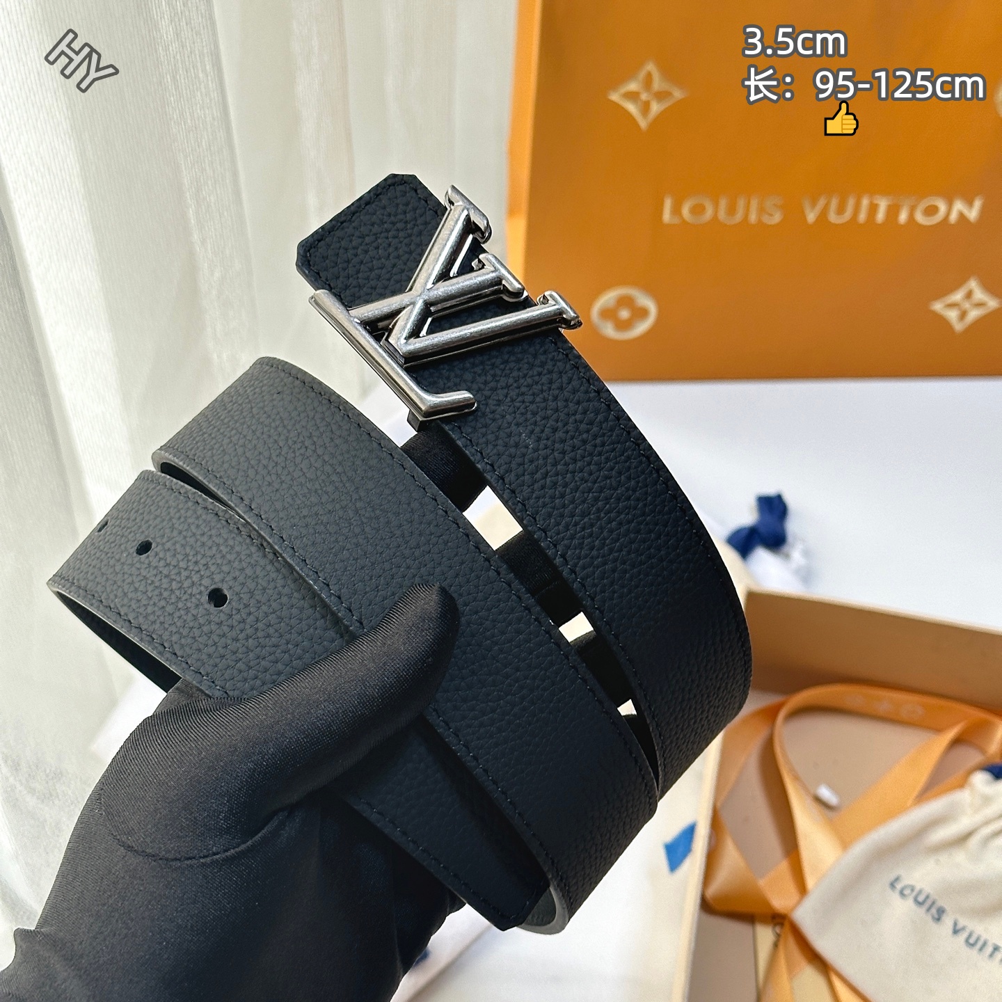 Cheap Louis Vuitton AAA Belts in 214150, $55 USD- [IB214150] - Replica Louis Vuitton AAA Belts