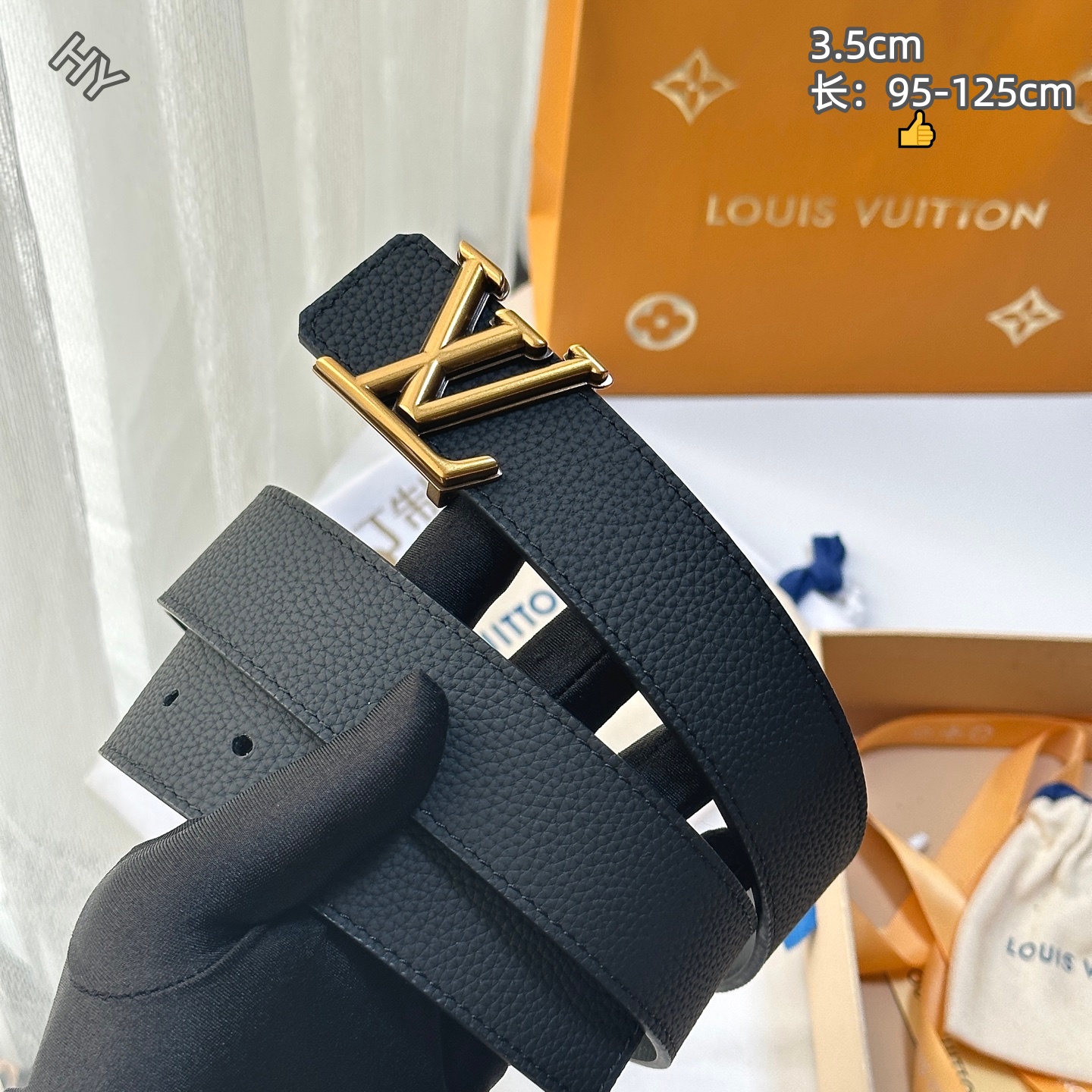 Cheap Louis Vuitton AAA Belts in 214151, $55 USD- [IB214151] - Replica Louis Vuitton AAA Belts