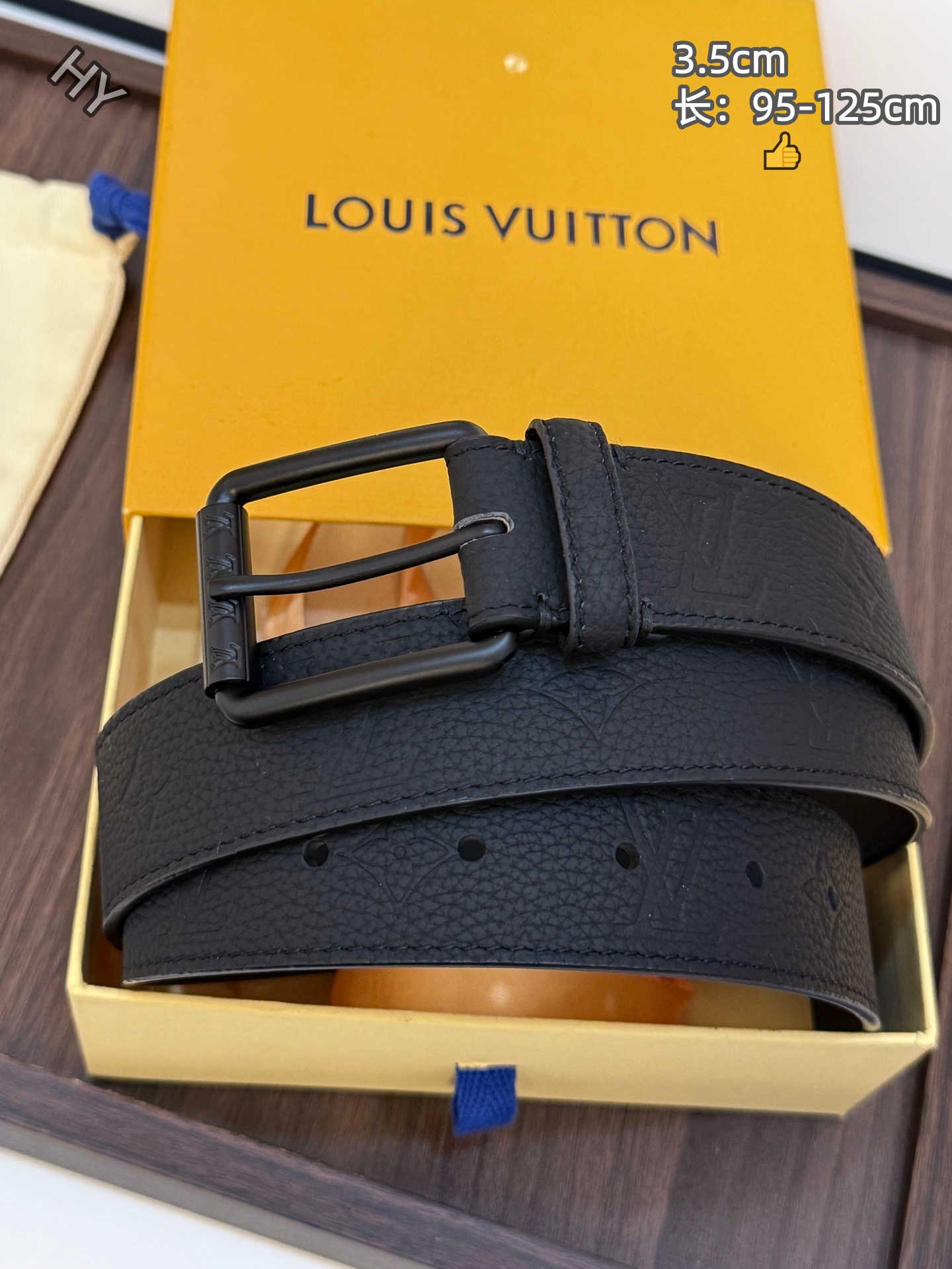 Cheap Louis Vuitton AAA Belts in 214153, $55 USD- [IB214153] - Replica Louis Vuitton AAA Belts