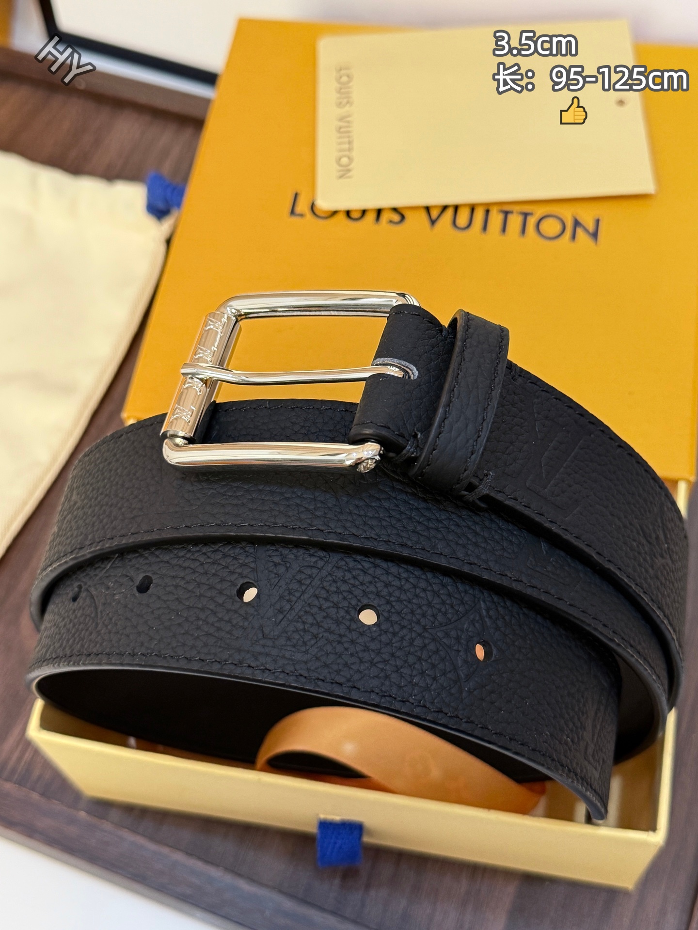 Cheap Louis Vuitton AAA Belts in 214154, $55 USD- [IB214154] - Replica Louis Vuitton AAA Belts
