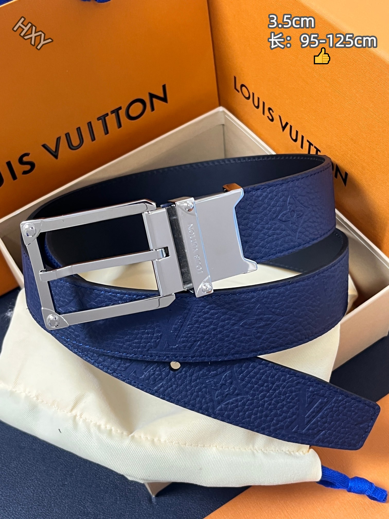 Cheap Louis Vuitton AAA Belts in 214157, $55 USD- [IB214157] - Replica Louis Vuitton AAA Belts