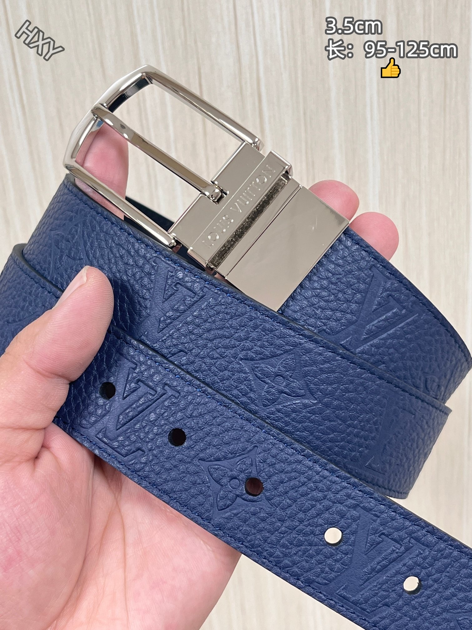 Cheap Louis Vuitton AAA Belts in 214161, $55 USD- [IB214161] - Replica Louis Vuitton AAA Belts
