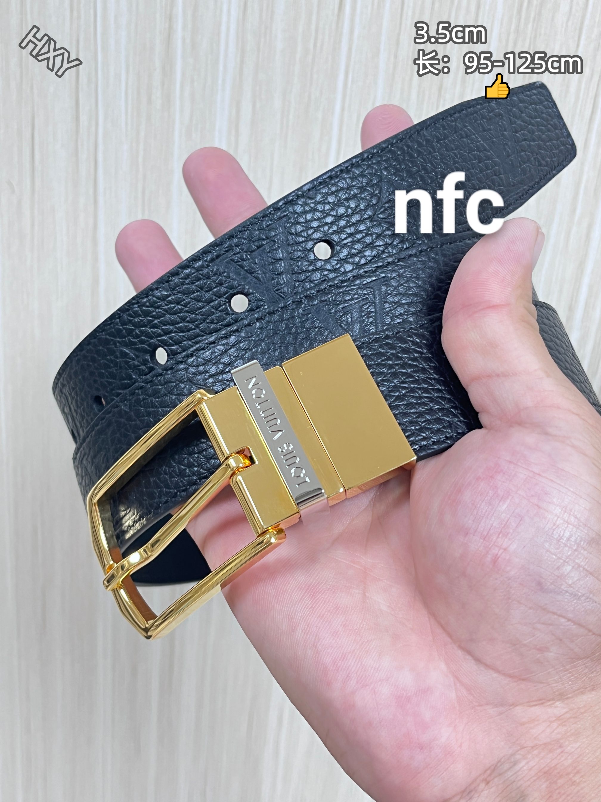 Cheap Louis Vuitton AAA Belts in 214162, $55 USD- [IB214162] - Replica Louis Vuitton AAA Belts