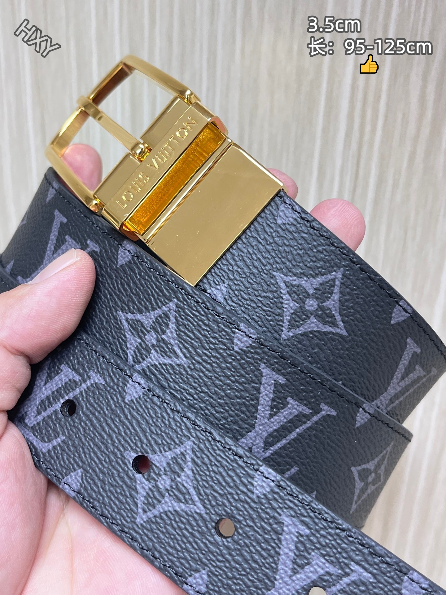 Cheap Louis Vuitton AAA Belts in 214163, $55 USD- [IB214163] - Replica Louis Vuitton AAA Belts