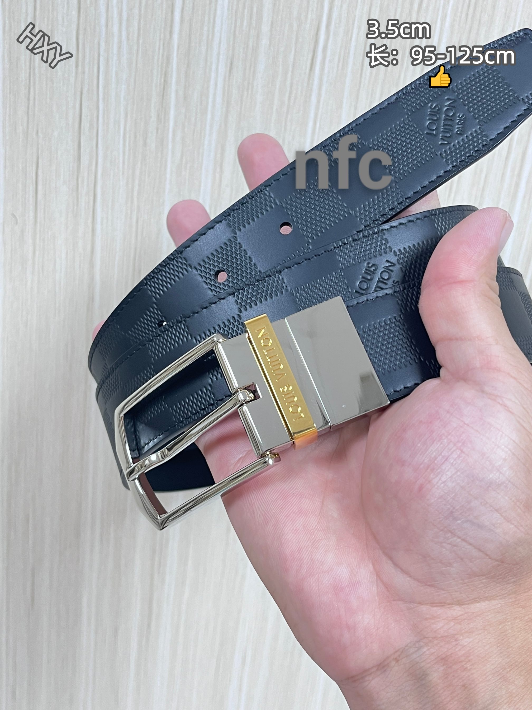 Cheap Louis Vuitton AAA Belts in 214165, $55 USD- [IB214165] - Replica Louis Vuitton AAA Belts