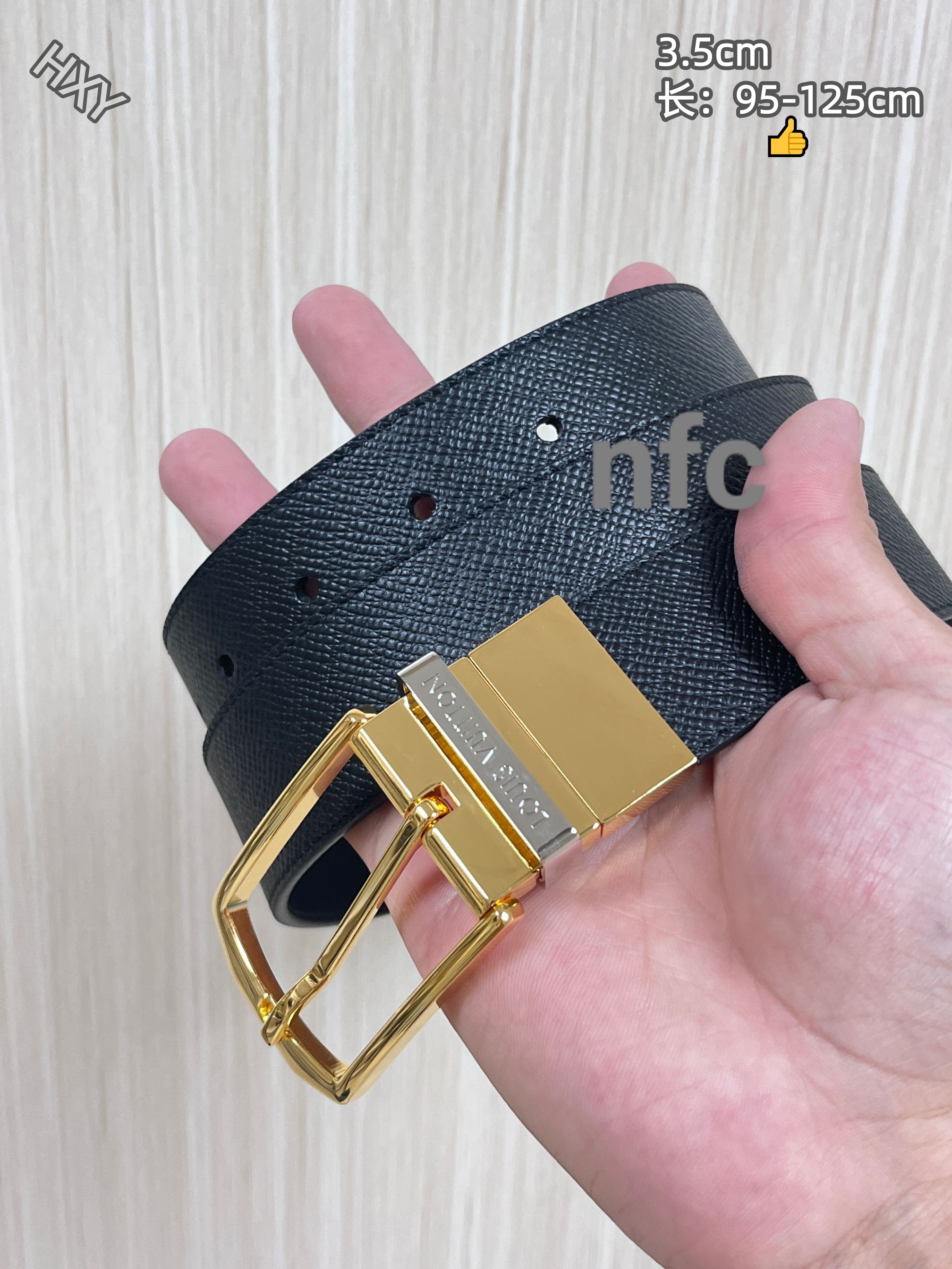 Cheap Louis Vuitton AAA Belts in 214166, $55 USD- [IB214166] - Replica Louis Vuitton AAA Belts