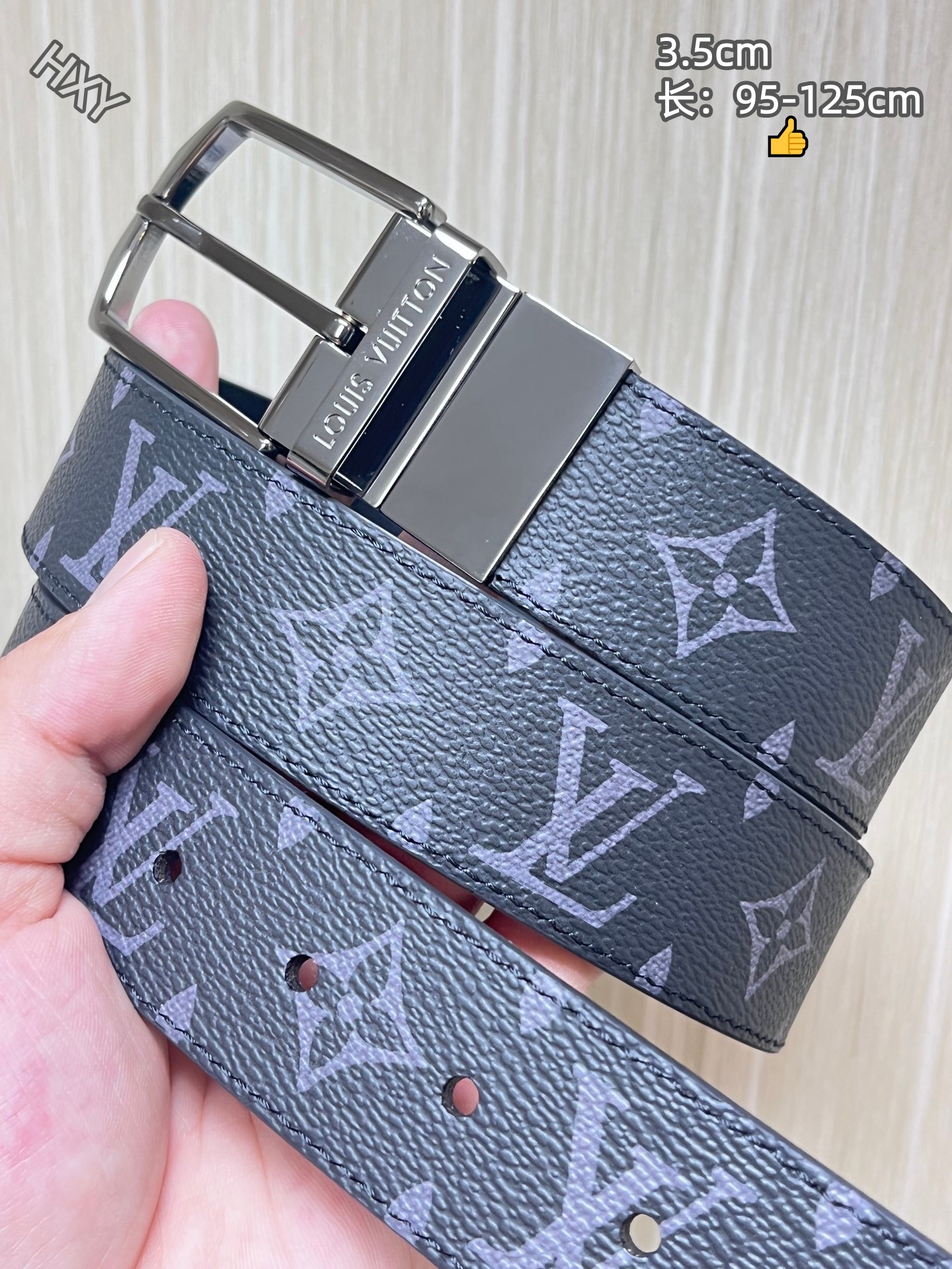 Cheap Louis Vuitton AAA Belts in 214167, $55 USD- [IB214167] - Replica Louis Vuitton AAA Belts