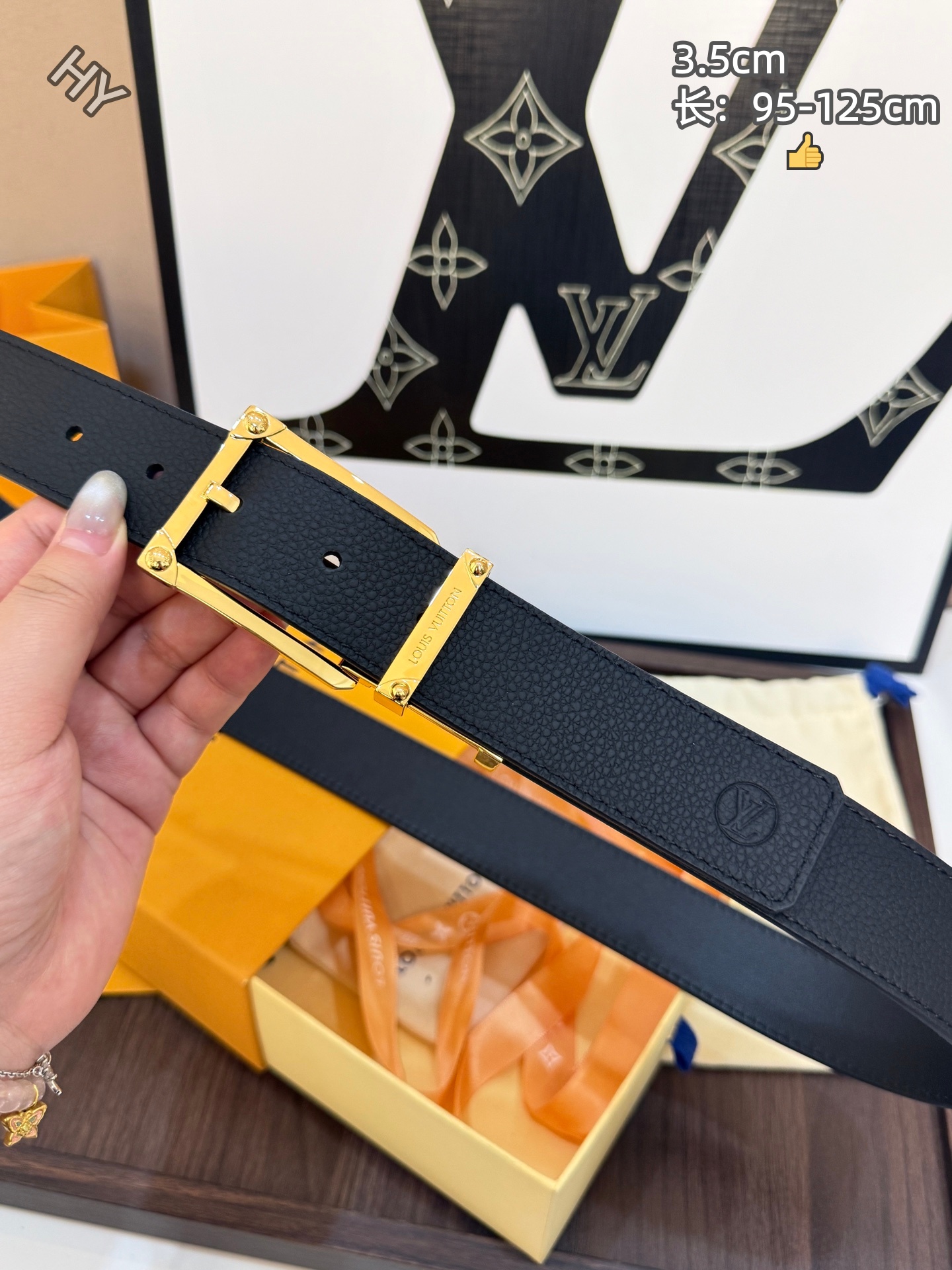 Cheap Louis Vuitton AAA Belts in 214181, $55 USD- [IB214181] - Replica Louis Vuitton AAA Belts