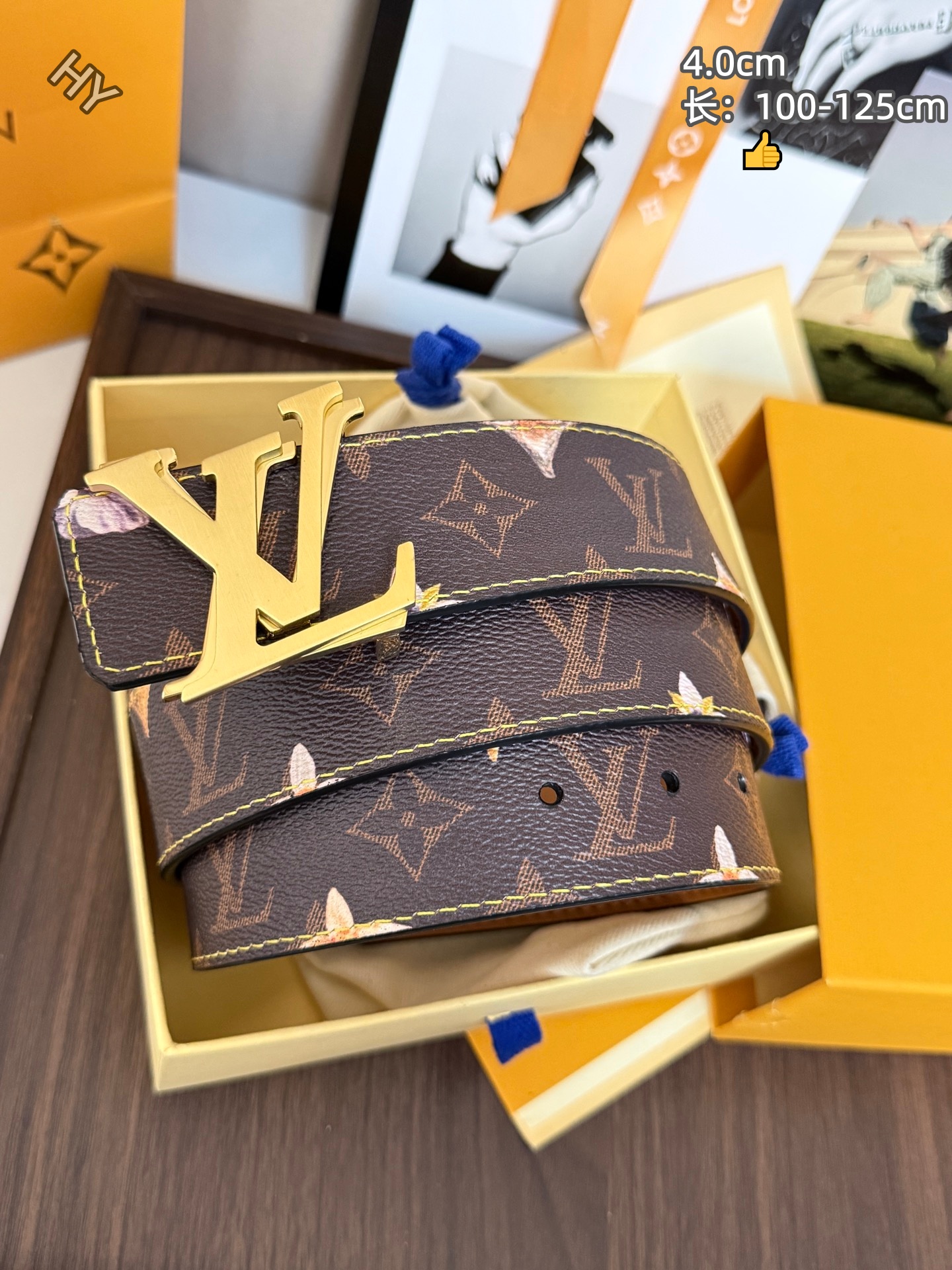 Cheap Louis Vuitton AAA Belts in 214184, $55 USD- [IB214184] - Replica Louis Vuitton AAA Belts