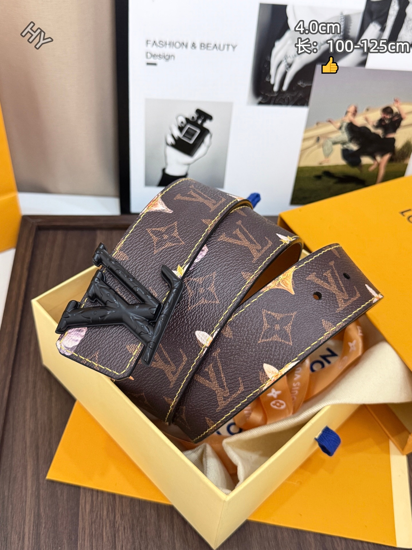 Cheap Louis Vuitton AAA Belts in 214196, $55 USD- [IB214196] - Replica Louis Vuitton AAA Belts