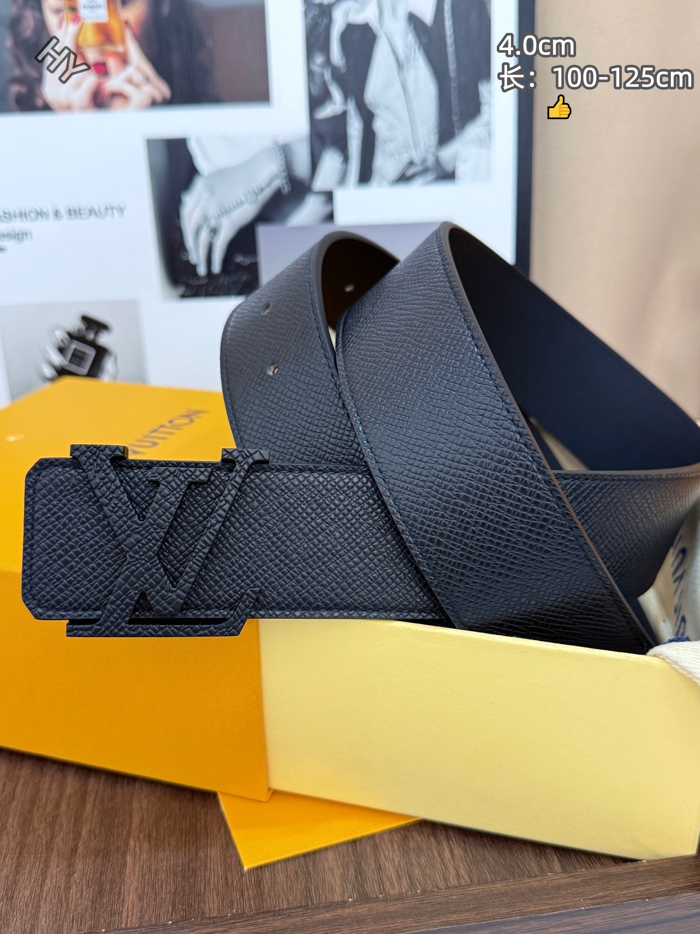 Cheap Louis Vuitton AAA Belts in 214198, $55 USD- [IB214198] - Replica Louis Vuitton AAA Belts
