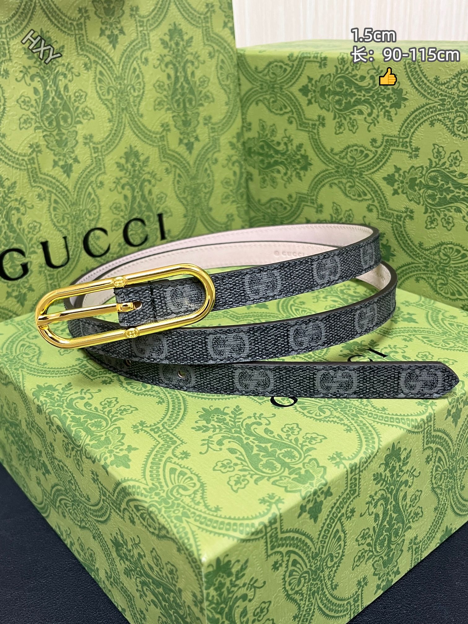 Cheap Gucci AAA Quality Belts in 214247, $55 USD- [IB214247] - Replica Gucci AAA Quality Belts