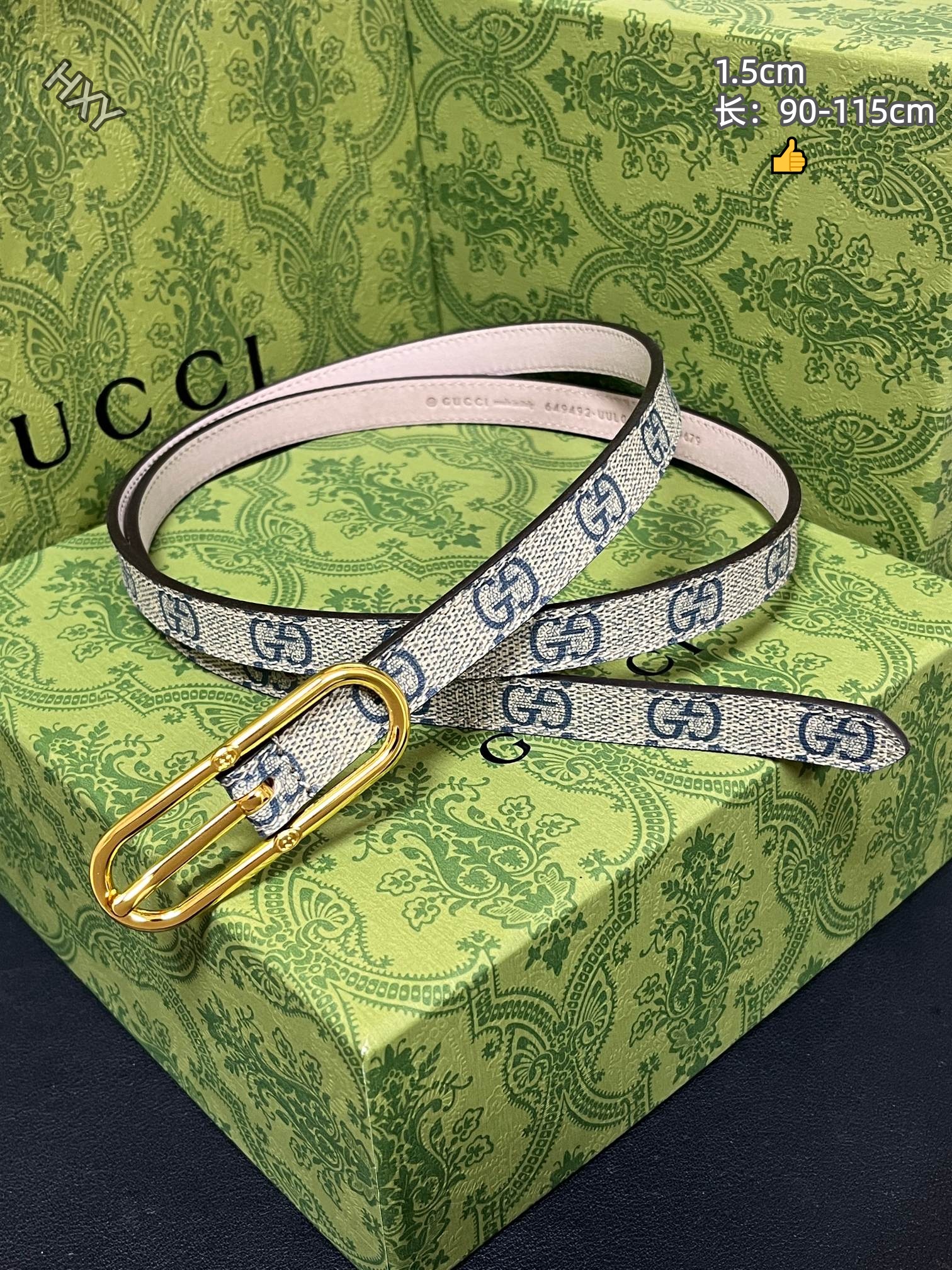 Cheap Gucci AAA Quality Belts in 214251, $55 USD- [IB214251] - Replica Gucci AAA Quality Belts