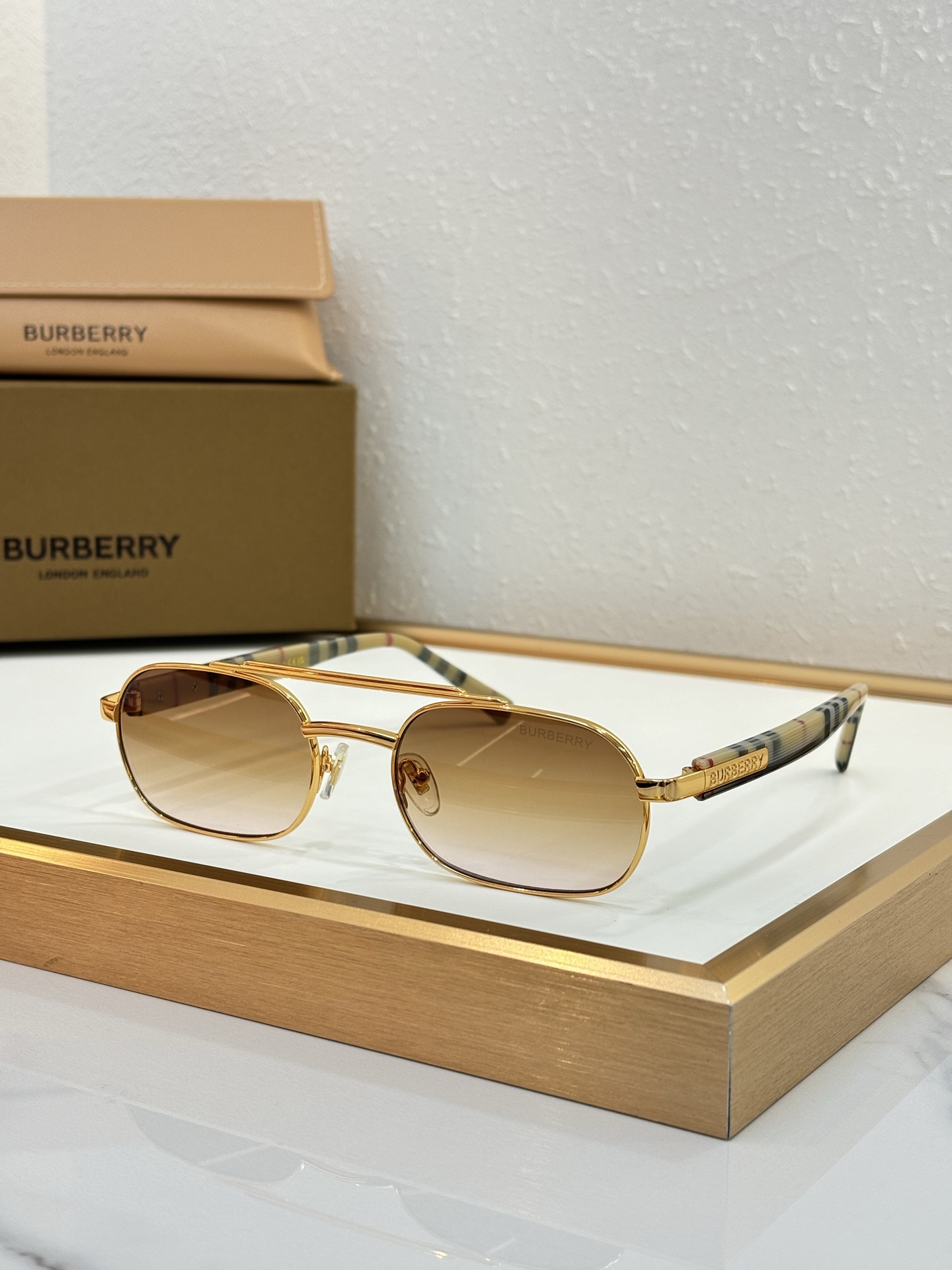 Cheap Burberry AAA+++ quality Sunglasses in 214435, $50 USD- [IB214435] - Replica Burberry AAA+++ quality Sunglasses