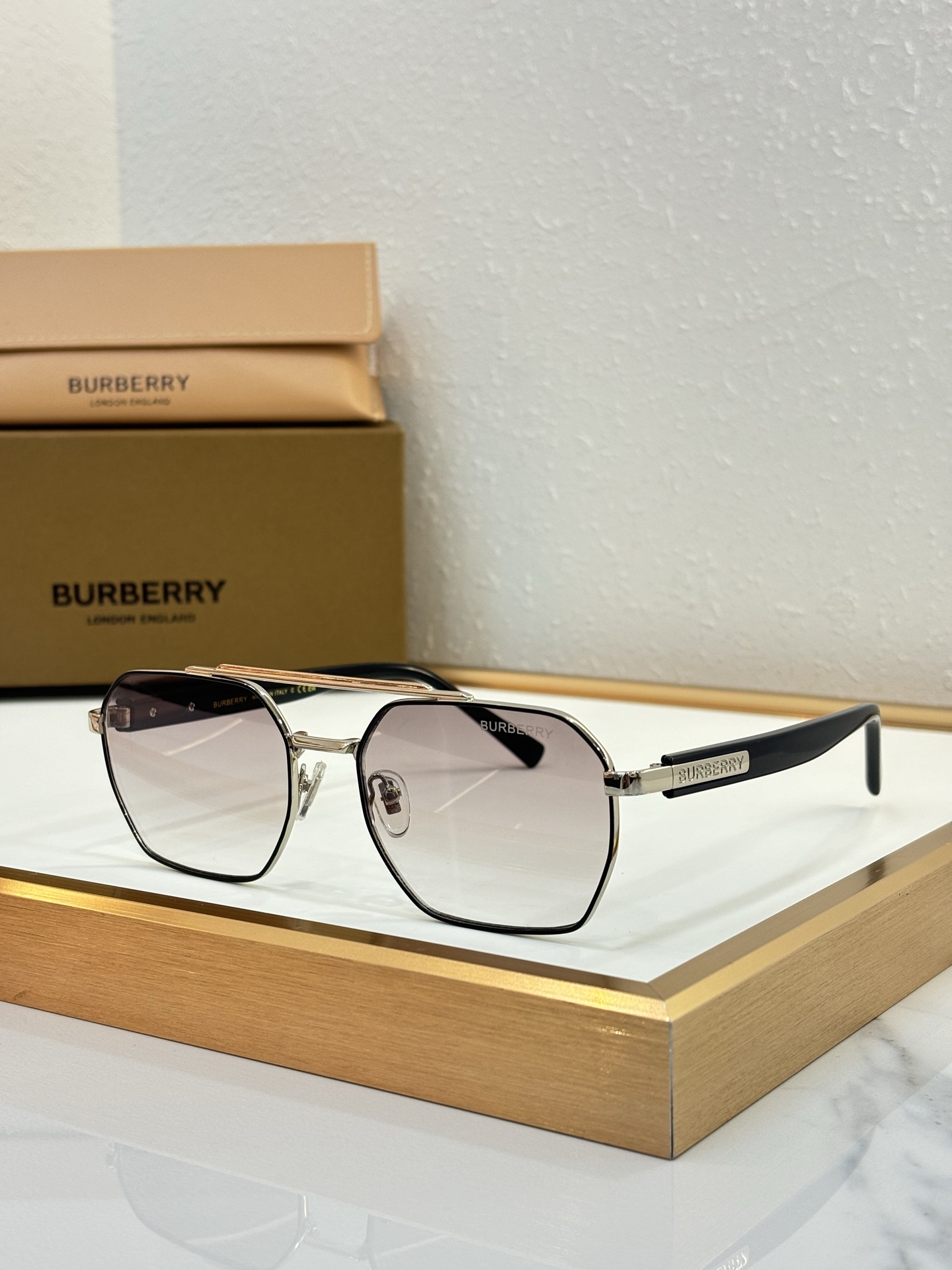 Cheap Burberry AAA+++ quality Sunglasses in 214445, $50 USD- [IB214445] - Replica Burberry AAA+++ quality Sunglasses