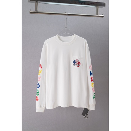Cheap Chrome Hearts Long-Sleeved T-shirts in 215526, $30 USD- [IB215526] - Replica Chrome Hearts Long-Sleeved T-shirts