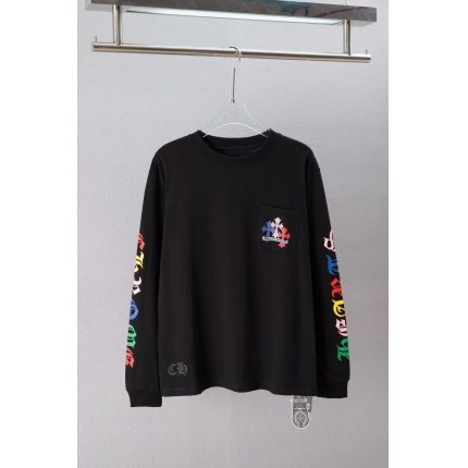 Cheap Chrome Hearts Long-Sleeved T-shirts in 215527, $30 USD- [IB215527] - Replica Chrome Hearts Long-Sleeved T-shirts