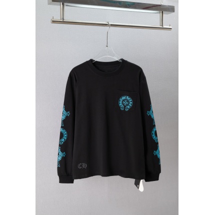 Cheap Chrome Hearts Long-Sleeved T-shirts in 215531, $30 USD- [IB215531] - Replica Chrome Hearts Long-Sleeved T-shirts