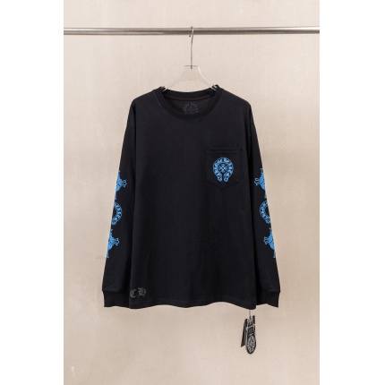 Cheap Chrome Hearts Long-Sleeved T-shirts in 215538, $35 USD- [IB215538] - Replica Chrome Hearts Long-Sleeved T-shirts