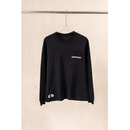 Cheap Chrome Hearts Long-Sleeved T-shirts in 215544, $35 USD- [IB215544] - Replica Chrome Hearts Long-Sleeved T-shirts