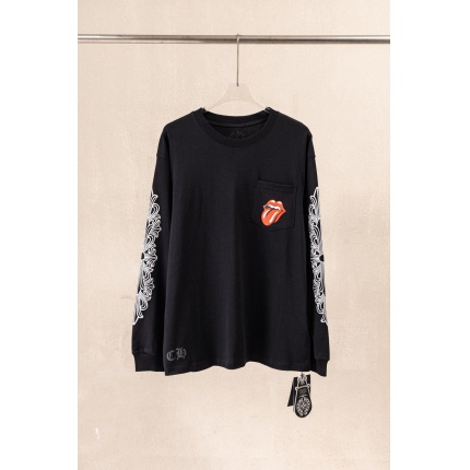 Cheap Chrome Hearts Long-Sleeved T-shirts in 215546, $35 USD- [IB215546] - Replica Chrome Hearts Long-Sleeved T-shirts