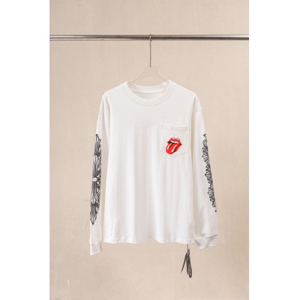 Cheap Chrome Hearts Long-Sleeved T-shirts in 215547, $35 USD- [IB215547] - Replica Chrome Hearts Long-Sleeved T-shirts