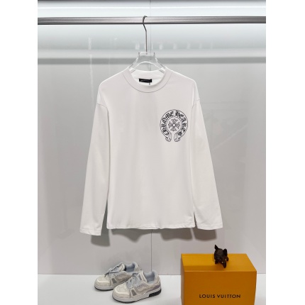Cheap Chrome Hearts Long-Sleeved T-shirts in 215584, $30 USD- [IB215584] - Replica Chrome Hearts Long-Sleeved T-shirts