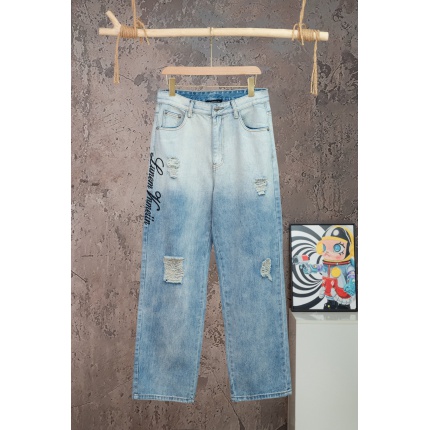 Cheap Chrome Hearts Jeans in 215590, $60 USD- [IB215590] - Replica Chrome Hearts Jeans