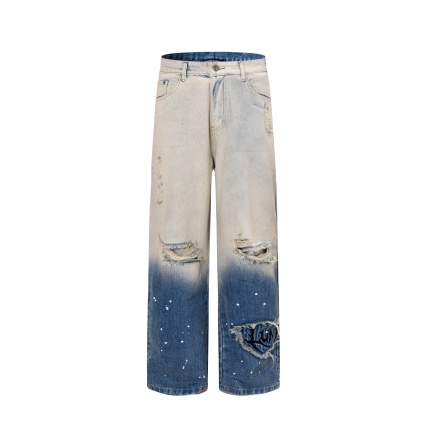 Cheap Chrome Hearts Jeans in 215615, $75 USD- [IB215615] - Replica Chrome Hearts Jeans