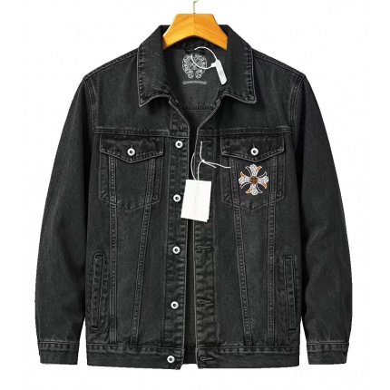 Cheap Chrome Hearts Jackets in 215627, $75 USD- [IB215627] - Replica Chrome Hearts Jackets