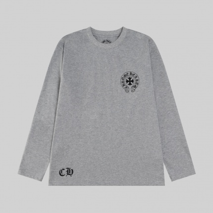 Cheap Chrome Hearts Long-Sleeved T-shirts in 215636, $35 USD- [IB215636] - Replica Chrome Hearts Long-Sleeved T-shirts