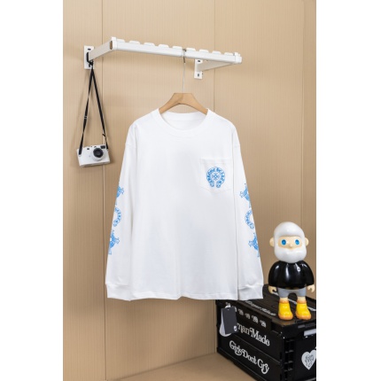 Cheap Chrome Hearts Long-Sleeved T-shirts in 216081, $35 USD- [IB216081] - Replica Chrome Hearts Long-Sleeved T-shirts
